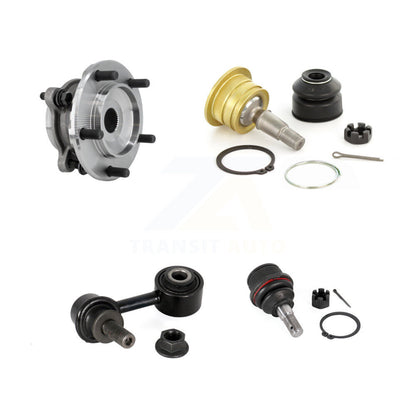 Bearing Upper Lower Ball Joint & Link Front Right Kit For Toyota Tundra Sequoia