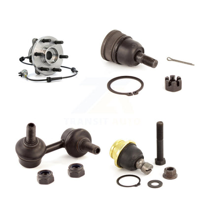 Bearing Upper Lower Ball Joint & Link Front Right Kit For Nissan Frontier Xterra