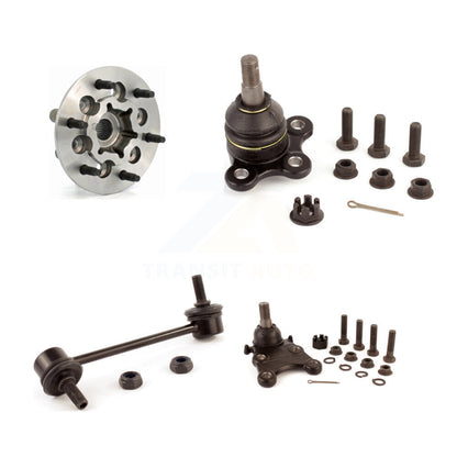 Bearing Upper Lower Ball Joint & Link Front Right Kit For Chevrolet Colorado GMC
