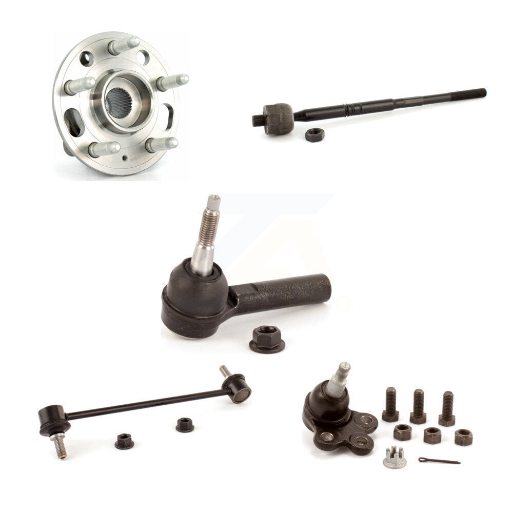 Bearing Lower Ball Joint Tie Rod & Link Front Right Kit (5Pc) For Chevrolet GMC