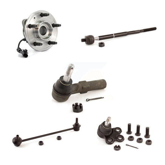 Bearing Lower Ball Joint Tie Rod & Link Front Right Kit (5Pc) For 2007 Chevrolet