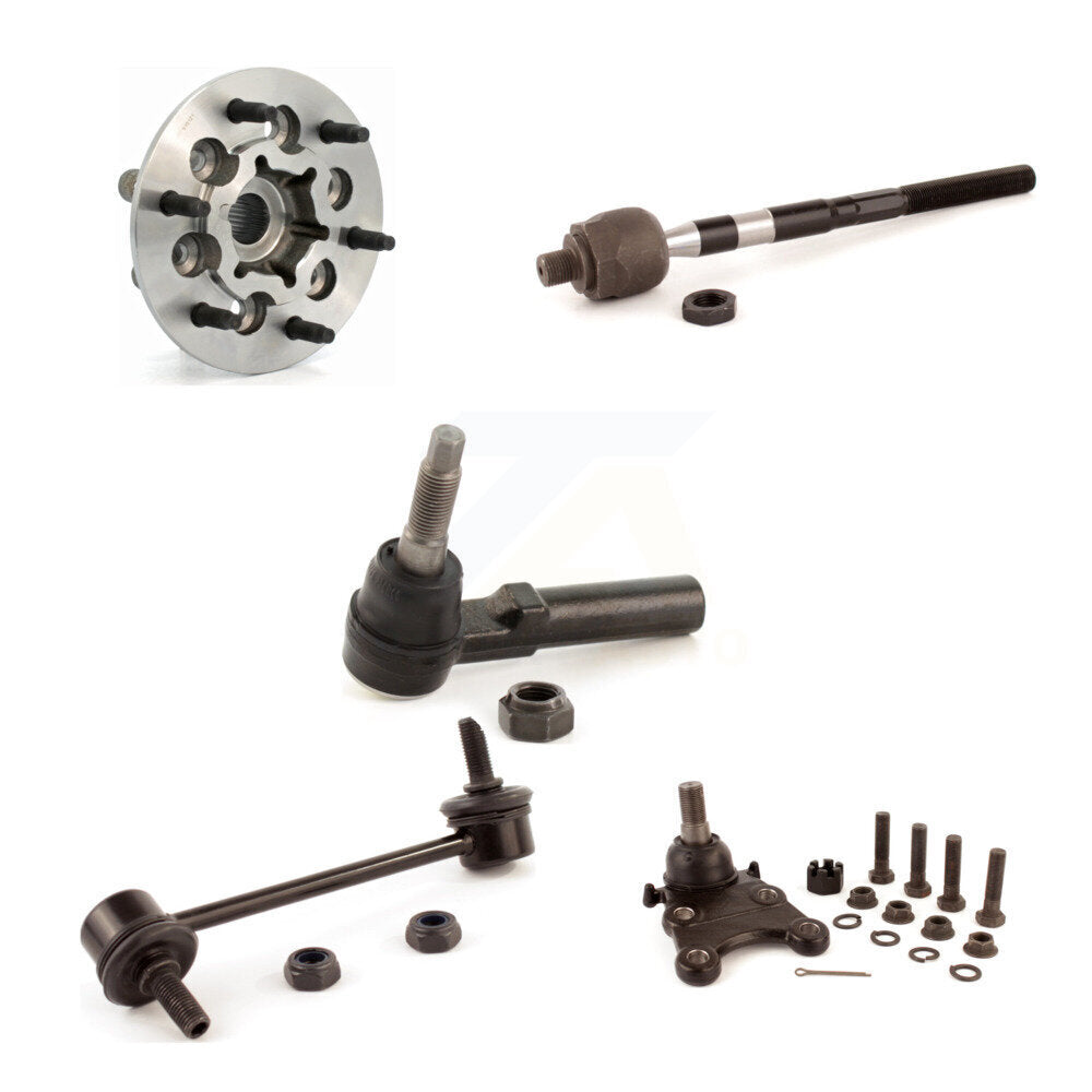 Bearing Lower Ball Joint Tie Rod & Link Front Right Kit (5Pc) For Chevrolet GMC