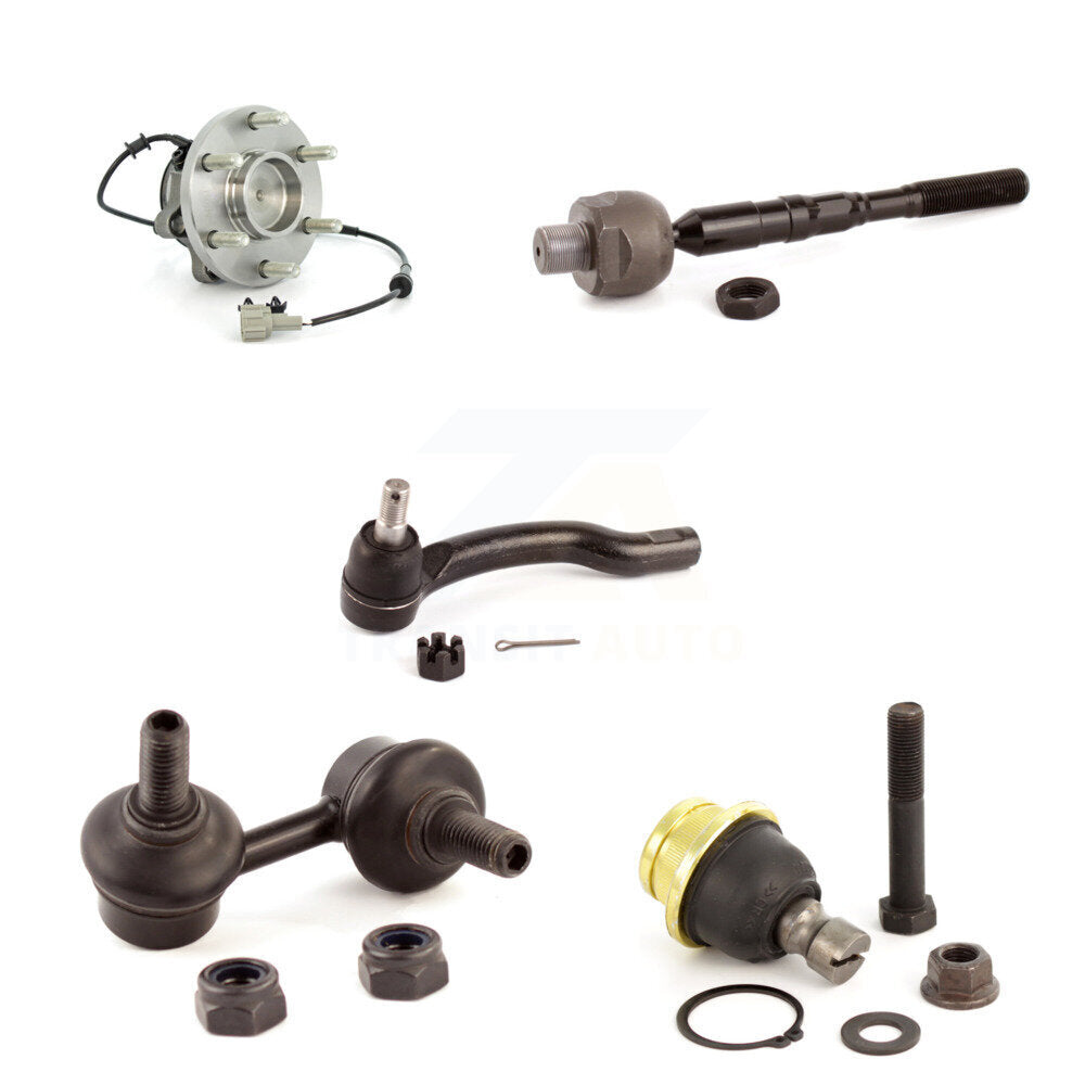 Bearing Lower Ball Joint Tie Rod Link Front Right Kit (5Pc) For Nissan Frontier