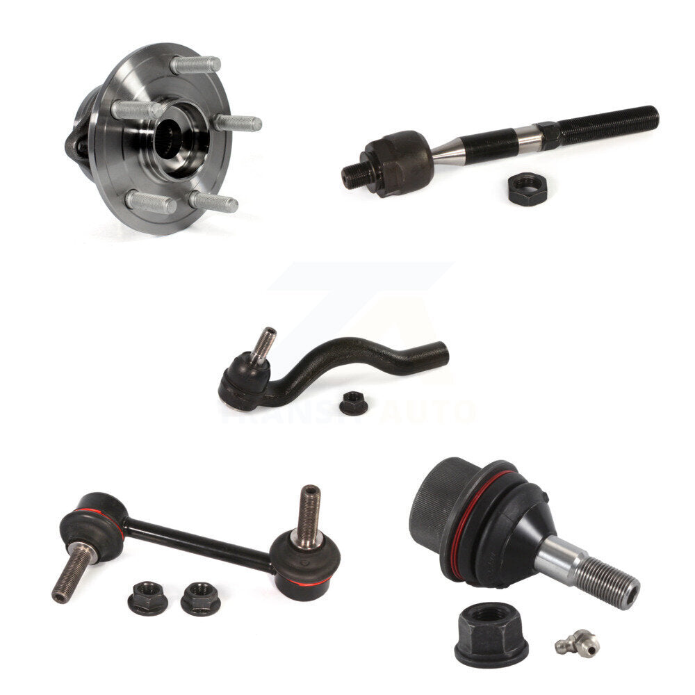 Bearing Lower Ball Joint Tie Rod Link Front Right Kit (5Pc) For Jeep Grand Dodge