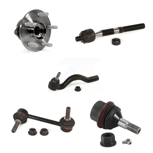 Bearing Lower Ball Joint Tie Rod Link Front Right Kit (5Pc) For Jeep Grand Dodge