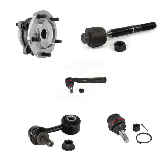 Bearing Lower Ball Joint Tie Rod & Link Front Right Kit (5Pc) For Toyota Tundra