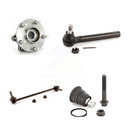 Bearing Lower Ball Joint Outer Tie Rod & Link Front Right Kit For Nissan Murano