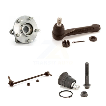 Hub Bearing Lower Ball Joint Outer Tie Rod Link Front Right Kit For Nissan Quest