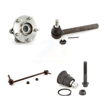 Bearing Lower Ball Joint Outer Tie Rod & Link Front Right Kit For Nissan Murano