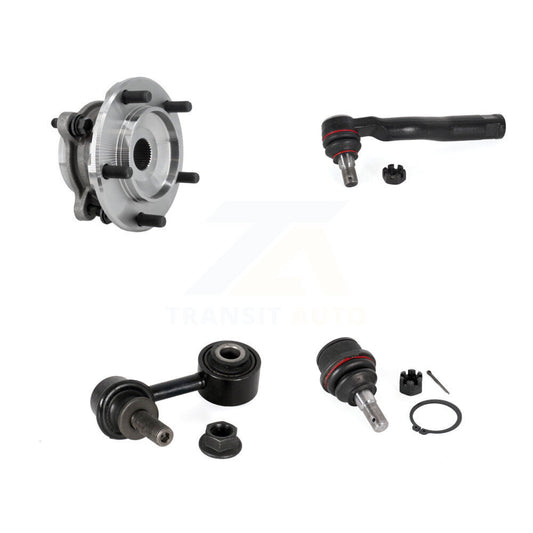 Bearing Lower Ball Joint Outer Tie Rod & Link Front Right Kit For Toyota Tundra