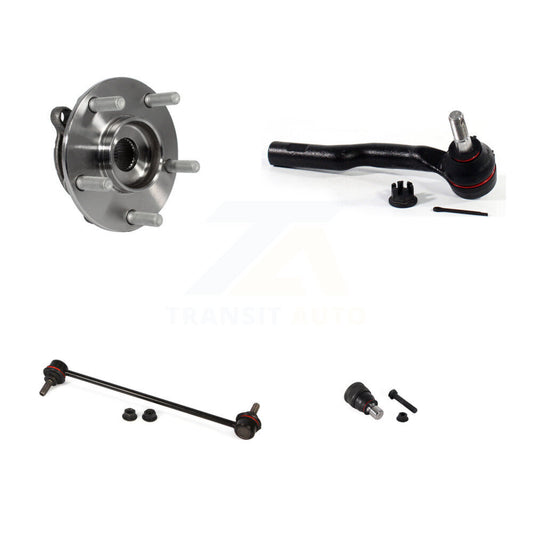 Bearing Lower Ball Joint Outer Tie Rod & Link Front Right Kit For Mazda 3 Sport