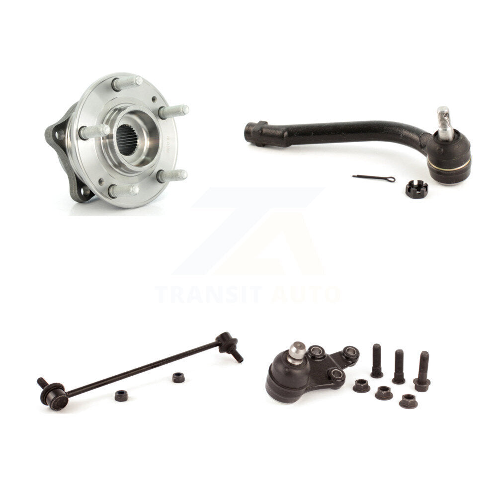 Bearing Lower Ball Joint Outer Tie Rod Link Front Right Kit For Hyundai Veracruz
