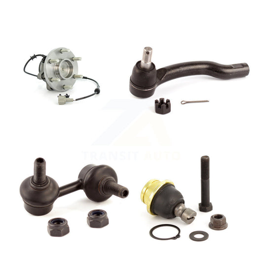 Bearing Lower Ball Joint Outer Tie Rod Link Front Right Kit For Nissan Frontier