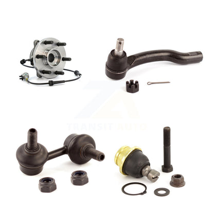 Bearing Lower Ball Joint Outer Tie Rod Link Front Right Kit For Nissan Frontier