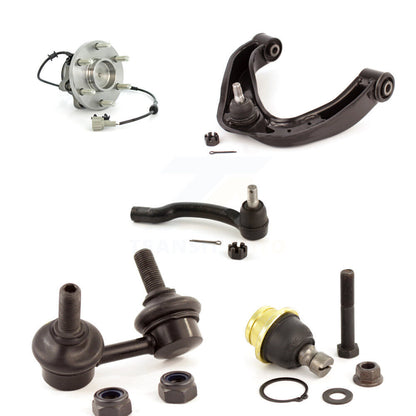 Bearing Upper Arm Lower Ball Joint Outer Tie Rod Link Front Left Kit For Nissan