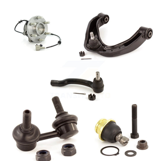 Bearing Upper Arm Lower Ball Joint Outer Tie Rod Link Front Left Kit For Nissan