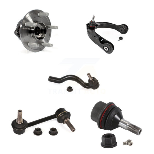 Bearing Upper Arm Lower Ball Joint Outer Tie Rod & Link Front Left Kit For Jeep