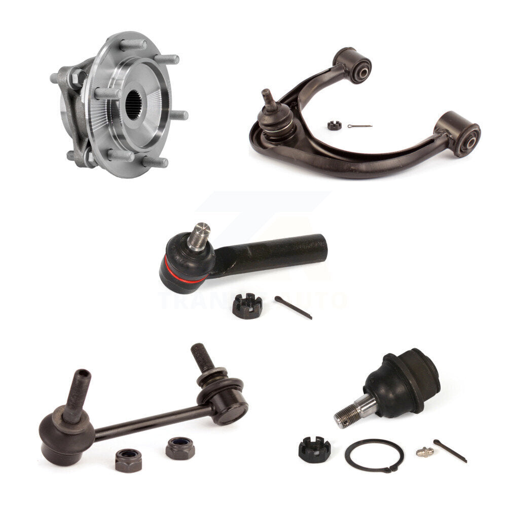 Bearing Upper Arm Lower Ball Joint Outer Tie Rod Link Front Left Kit For Toyota