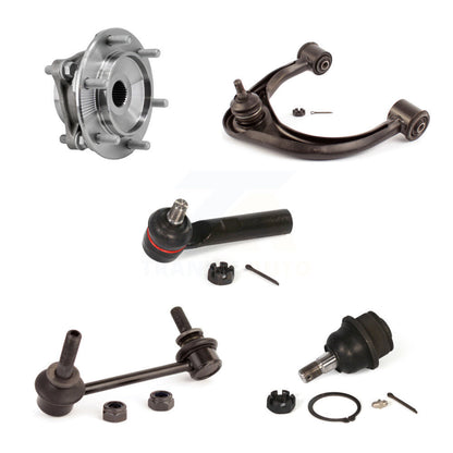 Bearing Upper Arm Lower Ball Joint Outer Tie Rod Link Front Left Kit For Toyota