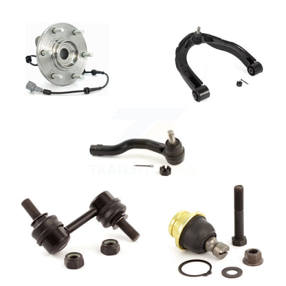 Bearing Upper Arm Lower Ball Joint Outer Tie Rod Link Front Left Kit For Nissan