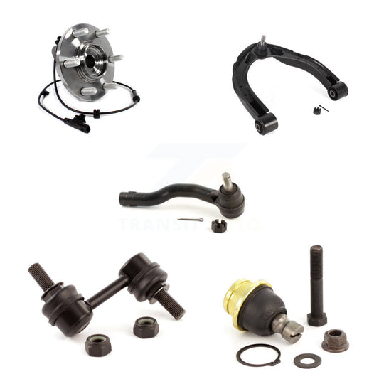 Bearing Upper Arm Lower Ball Joint Outer Tie Rod & Link Front Left Kit For QX80