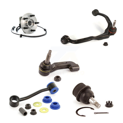 Bearing Upper Arm Lower Ball Joint Outer Tie Rod & Link Front Left Kit For Jeep