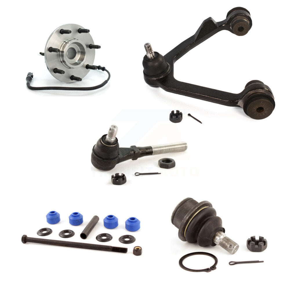 Bearing Upper Control Arm Lower Ball Joint Outer Tie Rod Link Front Left Kit For