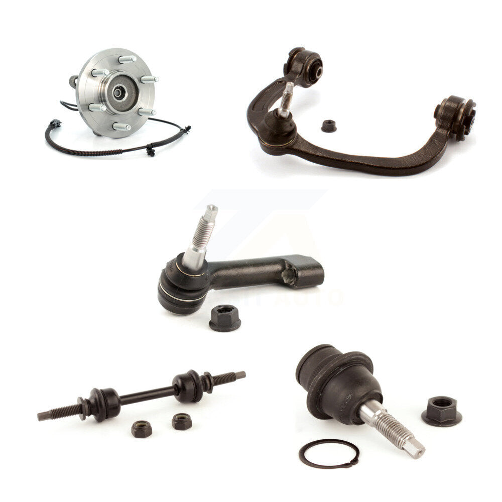 Bearing Upper Control Arm Lower Ball Joint Outer Tie Rod Link Front Left Kit For