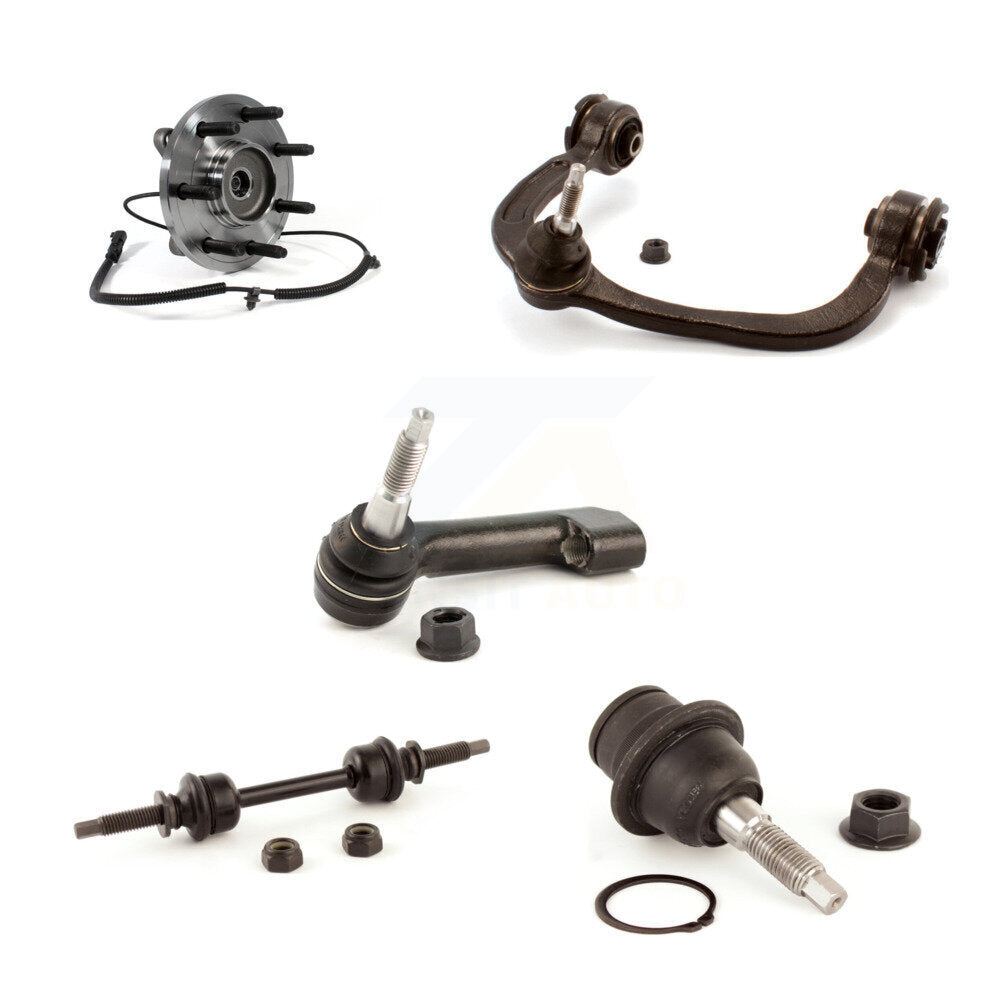 Bearing Upper Control Arm Lower Ball Joint Outer Tie Rod Link Front Left Kit For