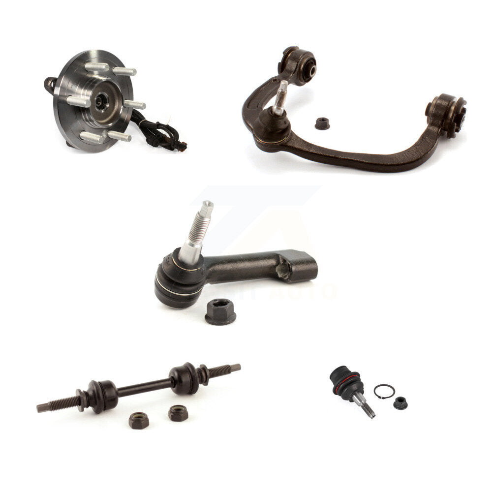 Bearing Upper Control Arm Lower Ball Joint Outer Tie Rod Link Front Left Kit For