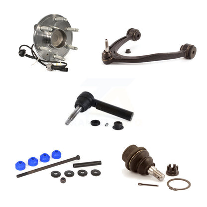 Bearing Upper Arm Lower Ball Joint Outer Tie Rod Link Front Left Kit For GMC RWD