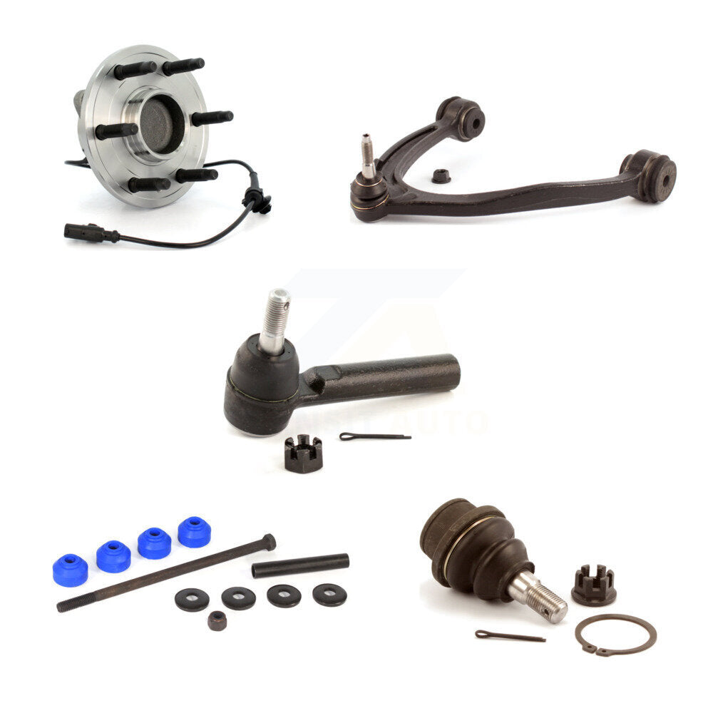 Bearing Upper Arm Lower Ball Joint Outer Tie Rod Link Front Left Kit For GMC XL