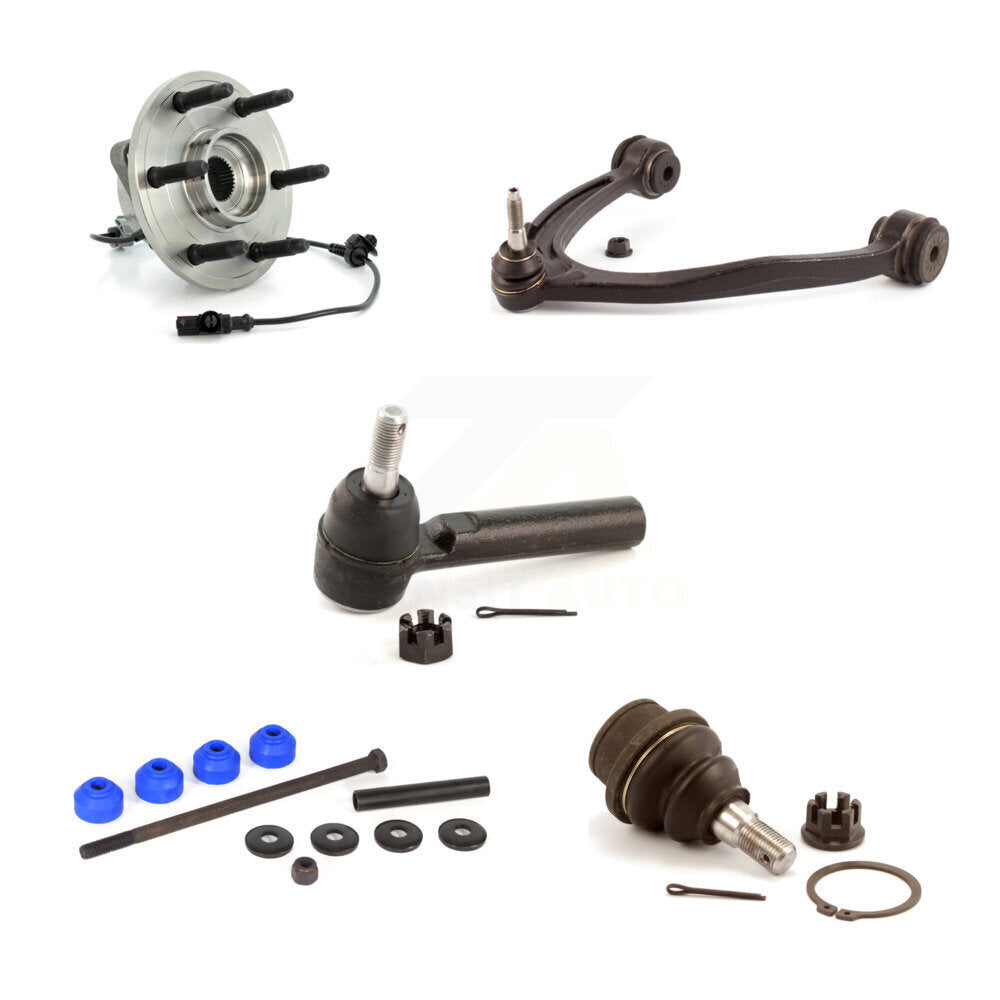 Bearing Upper Arm Lower Ball Joint Outer Tie Rod Link Front Left Kit For GMC XL