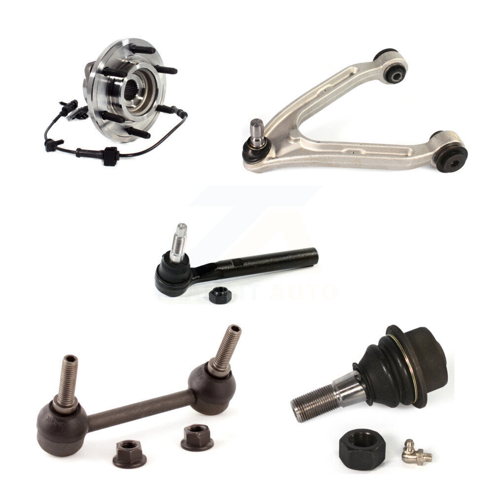 Bearing Upper Arm Lower Ball Joint Outer Tie Rod Link Front Left Kit For Hummer