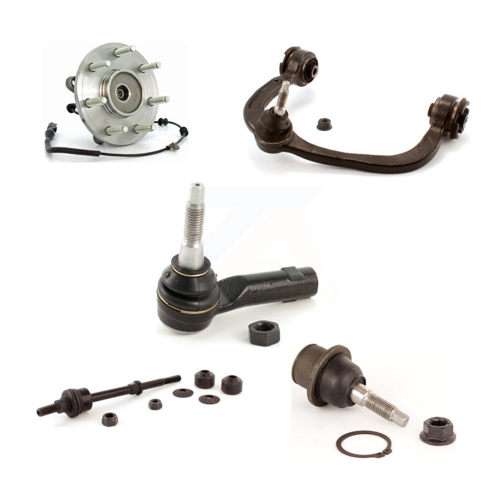 Bearing Upper Arm Lower Ball Joint Outer Tie Rod Link Front Left Kit For Ford LT