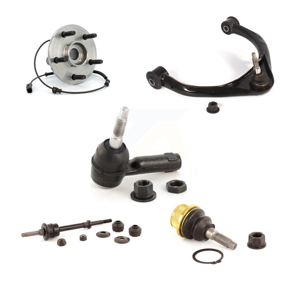 Bearing Upper Arm Lower Ball Joint Outer Tie Rod & Link Front Left Kit For Dodge