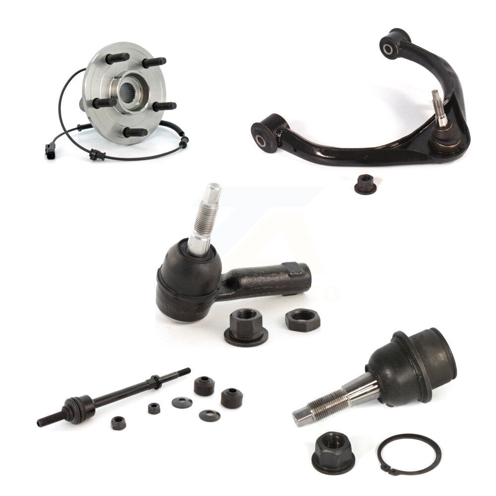 Bearing Upper Arm Lower Ball Joint Outer Tie Rod & Link Front Left Kit For Dodge