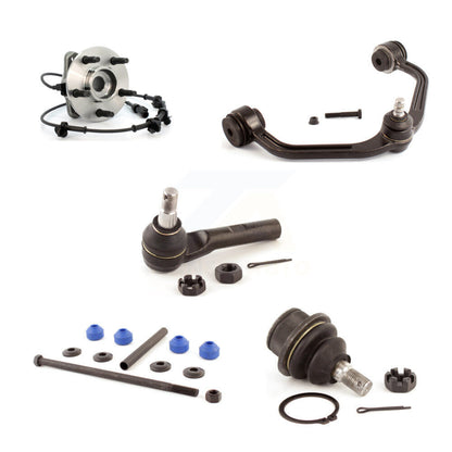 Bearing Upper Arm Lower Ball Joint Outer Tie Rod & Link Front Left Kit For Ford