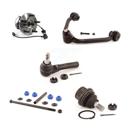 Bearing Upper Arm Lower Ball Joint Outer Tie Rod & Link Front Left Kit For Ford