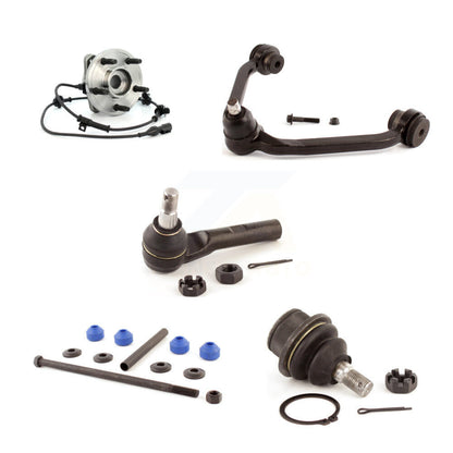 Bearing Upper Arm Lower Ball Joint Outer Tie Rod & Link Front Left Kit For Ford