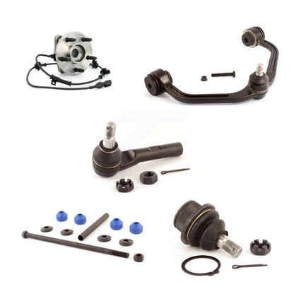 Bearing Upper Arm Lower Ball Joint Outer Tie Rod & Link Front Left Kit For Ford