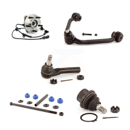 Bearing Upper Arm Lower Ball Joint Outer Tie Rod & Link Front Left Kit For Mazda