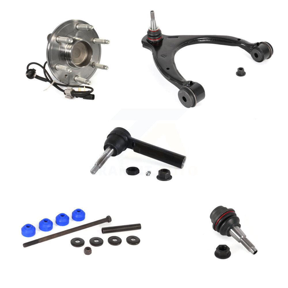 Upper Control Arm Lower Ball Joint Outer Tie Rod Link Front Right Kit For GMC XL