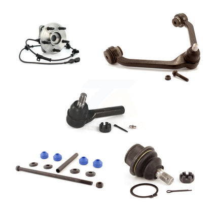Upper Control Arm Lower Ball Joint Outer Tie Rod & Link Front Right Kit For Ford