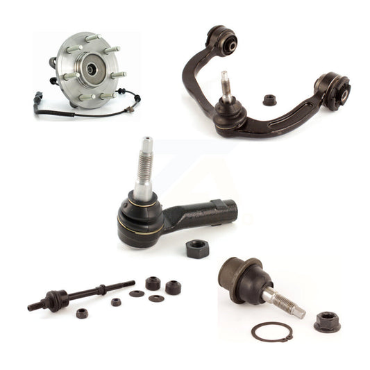 Upper Control Arm Lower Ball Joint Outer Tie Rod & Link Front Right Kit For Ford