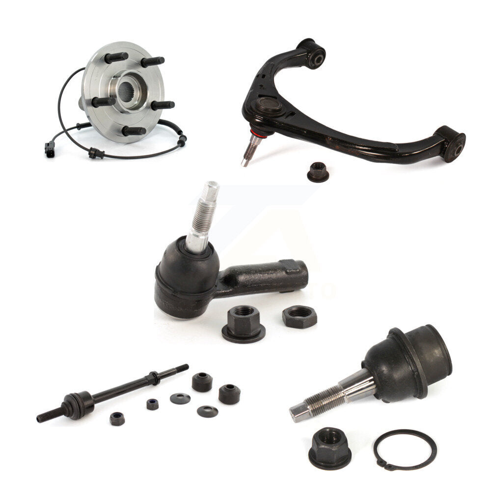Upper Control Arm Lower Ball Joint Outer Tie Rod Link Front Right Kit For Dodge