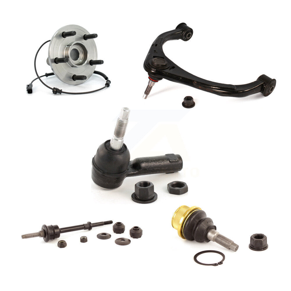 Upper Control Arm Lower Ball Joint Outer Tie Rod Link Front Right Kit For Dodge