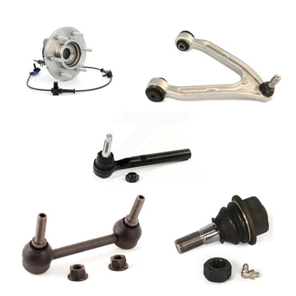Hub Upper Arm Lower Ball Joint Outer Tie Rod Link Front Right Kit For Hummer H3