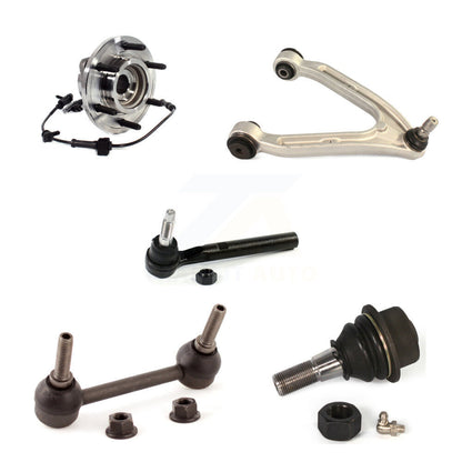 Upper Arm Lower Ball Joint Outer Tie Rod & Link Front Right Kit (5Pc) For Hummer