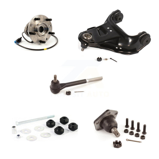 Upper Control Arm Lower Ball Joint Outer Tie Rod & Link Front Right Kit For GMC